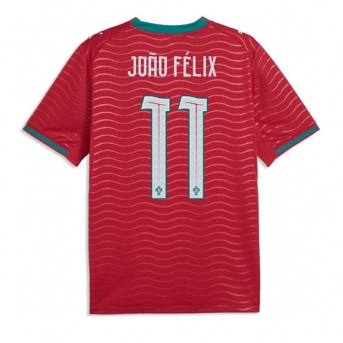 Billige Fotballdrakt Portugal Joao Felix #11 Replika Hjemmedrakt VM 2026 Kortermet